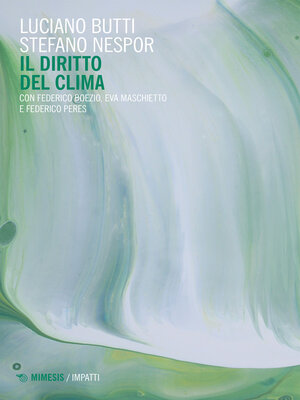 cover image of Il diritto del clima